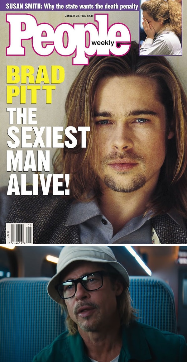 6. Самый сексуальный мужчина 1995 года, Брэд Питт