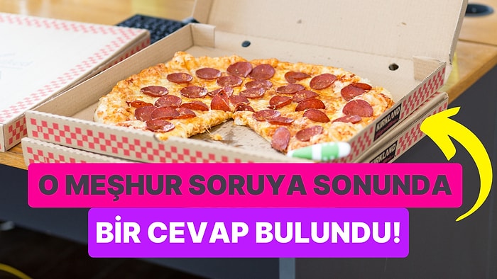 Pizzalar Yuvarlak Olmasına Rağmen Kutuları Neden Kare Şeklinde Olur?