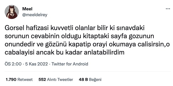 4. Var mı böyle görsel hafızaya sahip olanlar?