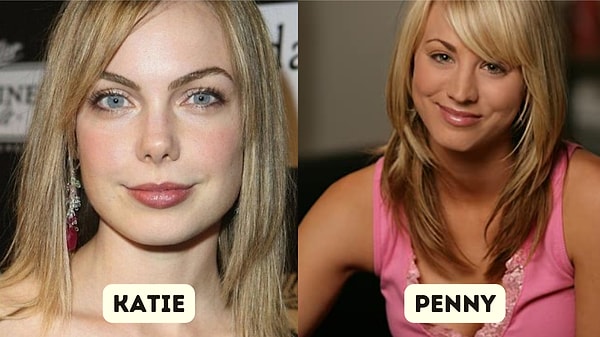 5. The Big Bang Theory'nin sevilen karakteri 'Penny' aslında 'Katie'ydi.