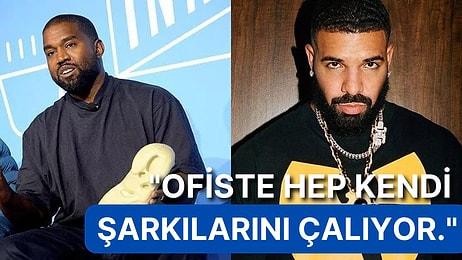Ünlü Rapçi Kanye West'in Drake Dinlediği İçin Bir Çalışanını İşten Çıkardığı İddia Edildi!