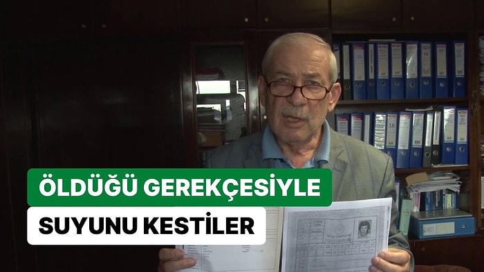 İSKİ 'Öldün' Diyerek Suyunu Kesti: 'Yaşıyorum' Diye Tepki Gösterdi