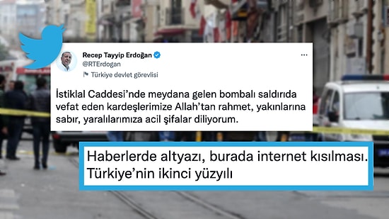 İstanbul'da Yaşanan Patlamanın Ardından Twitter'a Giremeyenler İçin Sosyal Medya Paylaşımları ve Tepkiler