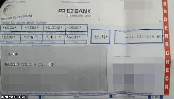 Не трудно представить, как был удивлен Ануар, когда увидел чек на сумму 4 631 538,80 евро.