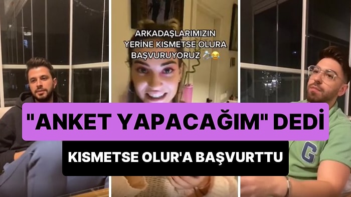 'Anket Yapacağım' Diyerek Kandırdığı Arkadaşlarının Kısmetse Olur Başvurusunu Yapan Kadın