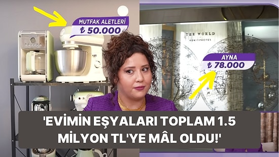 Sadece Salon Aynası 78 Bin TL! Çeyizi İçin 1.5 Milyon TL Harcadığını Söyleyen Irmak, Gelin Evi'ne Damga Vurdu!