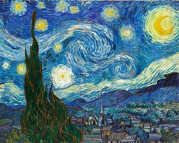 14. Eyfel Kulesi, Van Gogh'un 'Yıldızlı Gece' tablosunu yaptığı 1899 yılında açıldı.