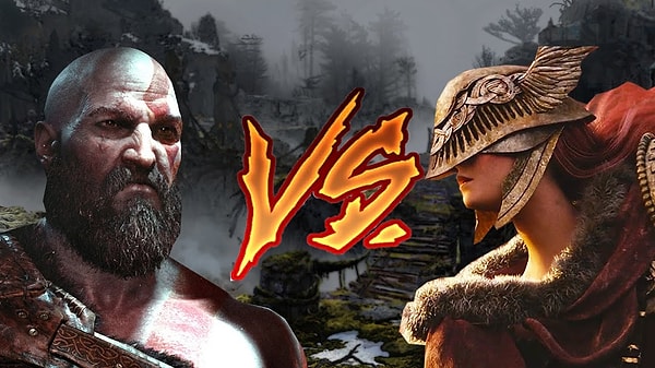 GOD OF WAR e ELDEN RING EMPATARAM, como assim??? 