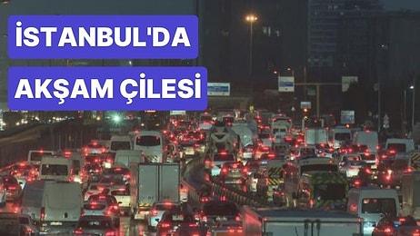 İstanbul’da Trafik Çilesi: Yoğunluk Yüzde 90 Oldu!