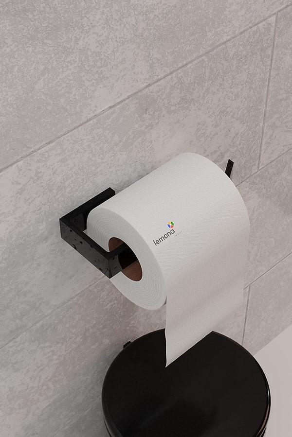 4. Tuvalet kağıdını koymak için tuvalet kağıdı askısı...