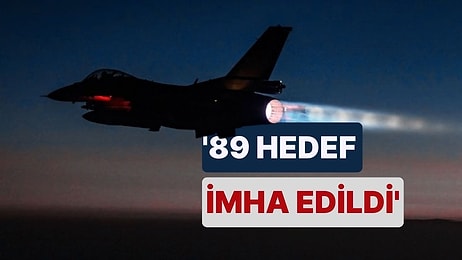 MSB'den Pençe-Kılıç Harekatı Açıklaması: '89 Hedef İmha Edildi'