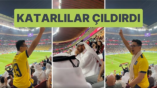 Ekvador Taraftarının Valencia'nın Attığı Golden Sonra Eliyle "Para" İşareti Yapıp Tribünleri Kudurttuğu Anlar