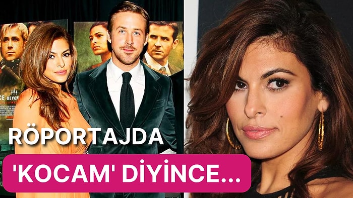 11 Yıldır Birlikte Olan Eva Mendes ve Ryan Gosling'in Gizlice Evlendikleri İddia Edildi