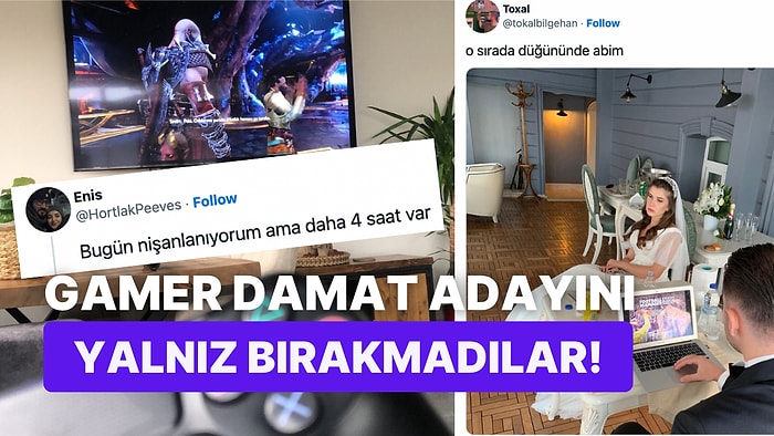 Nişanına Saatler Varken Oyun Oynayan Adama Destek İçin Kendi Yaptıklarını Paylaşan Gamer'lar