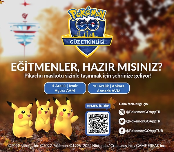 Bu eğlenceyi Pokémon GO indirerek şahlandırın!