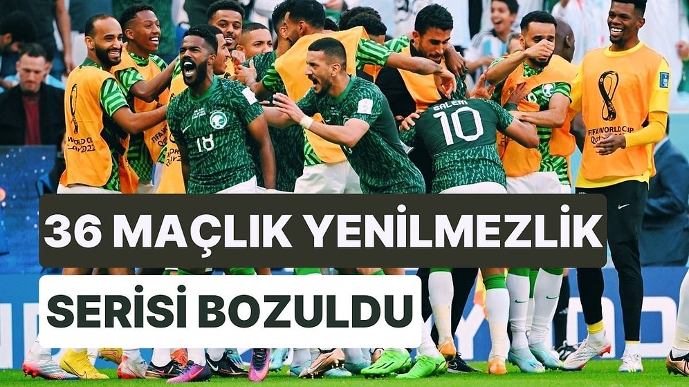 Suudi Arabistan'da Arjantin Galibiyeti Sonrası Resmi Tatil İlan Edildi!