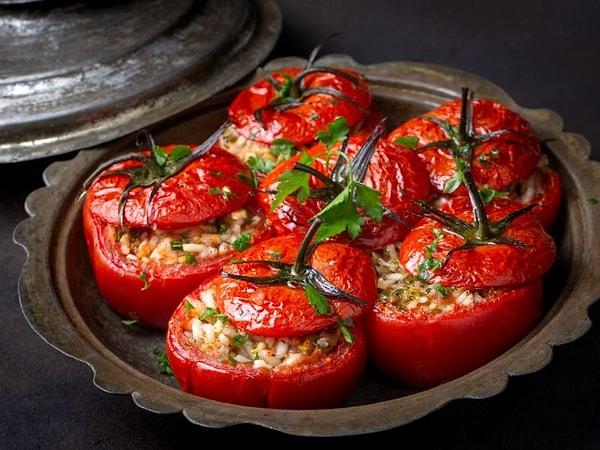 Zeytinyağlı domates dolması tarifi: