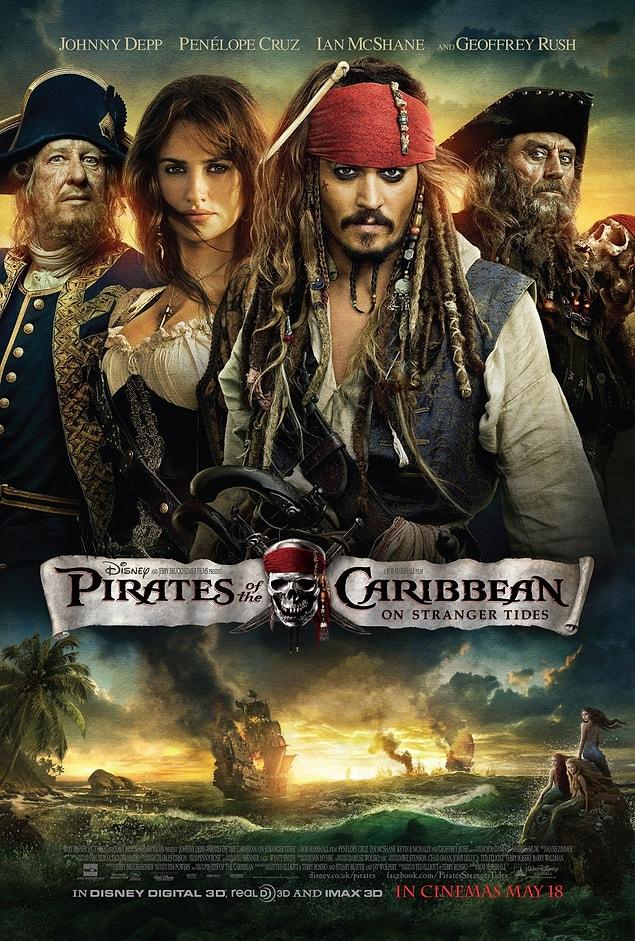 8. Pirates des Caraïbes (2003-2017) IMDb : 6,5 - 8,1