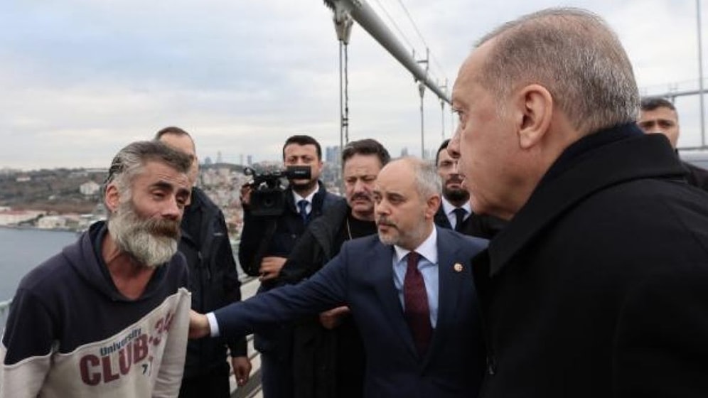 İntihar Girişiminde Bulunan Kişiyi Cumhurbaşkanı İkna Etti