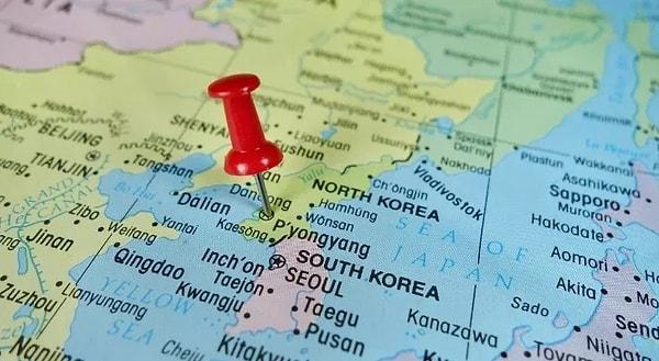 1. Kuzey ve Güney Kore 1950'den beri savaş halinde.