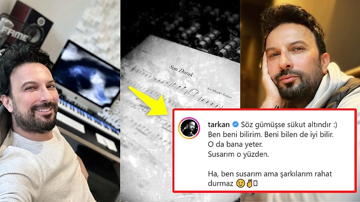 Megastar Tarkan Son Paylaşımına Yazdıklarıyla Takdir Topladı: "Ben Susarım Ama Şarkılarım Rahat Durmaz"