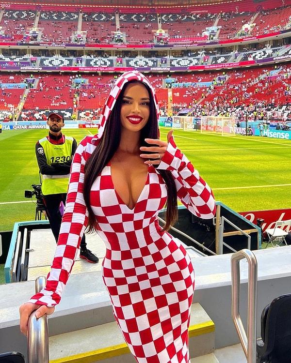 Katar'da düzenlenen 2022 Dünya Kupası'nda tribünlerdeki Hırvat taraftar sosyal medyanın dikkatinden kaçmadı.