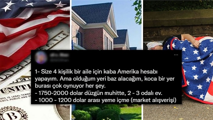 ABD'de Yaşamak TikTok'ta ve Instagram'da Göründüğü Kadar Ucuz Değil mi?