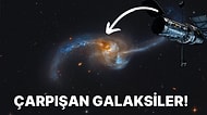 Hubble Uzay Teleskobu İlginç Bir Galaksi Çarpışmasını Gözlemledi!