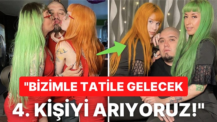 Üçlü İlişki Yaşayan Çiftten Beyin Yakan Açıklamalar: "Bizimle Tatile Gelecek 4. Kişiyi Arıyoruz!"