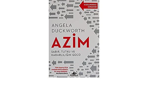 10. Azim - Sabır, Tutku ve Kararlılığın Gücü - Angela Duckworth