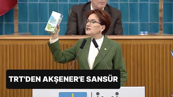 TRT’den Meral Akşener’e Sansür: Hemen Yayını Kestiler