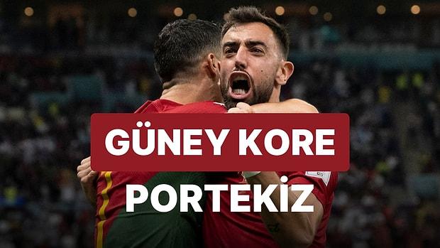 Güney Kore-Portekiz Maçı Ne Zaman, Saat Kaçta? Güney Kore-Portekiz Maçı Hangi Kanalda?