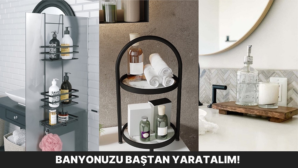 Dekorasyonunda Yeniliğe Gideceklere En Güzel Banyo Ürünleri Tavsiyeleri