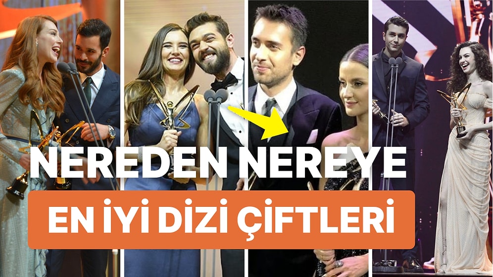 Bu Sene Altın Kelebek Ödüllerinde Verilen En İyi Dizi Çifti Ödülü Sosyal Medyayı Maziye Götürdü!