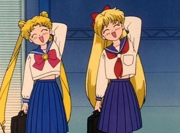 6. Sailor Moon ve Sailor Venüs