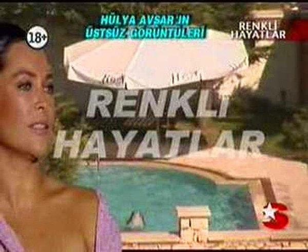 2. Ekranların sevilen yüzü Hülya Avşar'ın tatilde üstsüz spor yaparken kameralara yakalanması