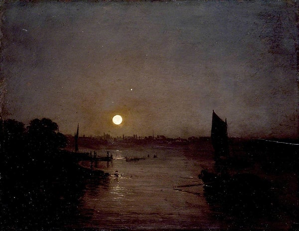 10. "Ay Işığı" J.M.W. Turner (1797)