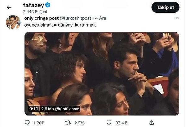 Hatta Farah Zeynep Abdullah gibi bazı ünlü isimler de Pınar Deniz'i tiye alan tweetleri beğenmişti...