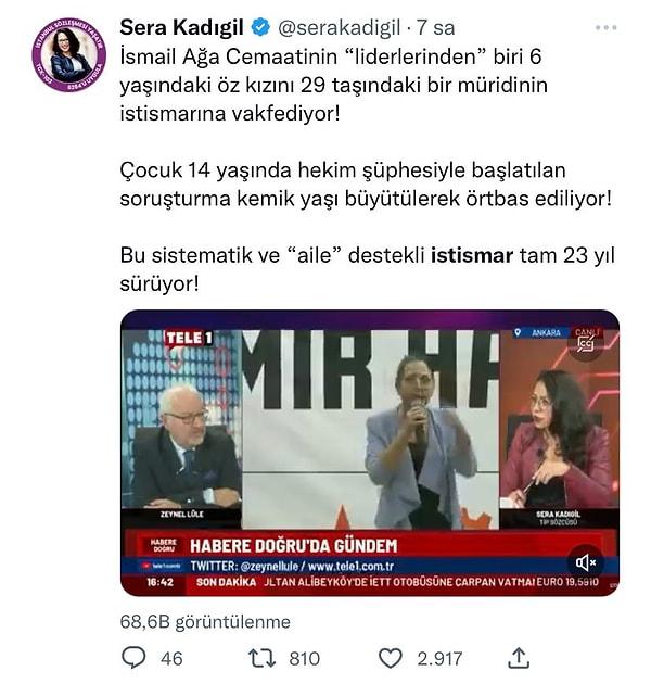 11. TİP İstanbul Milletvekili Sera Kadıgil: