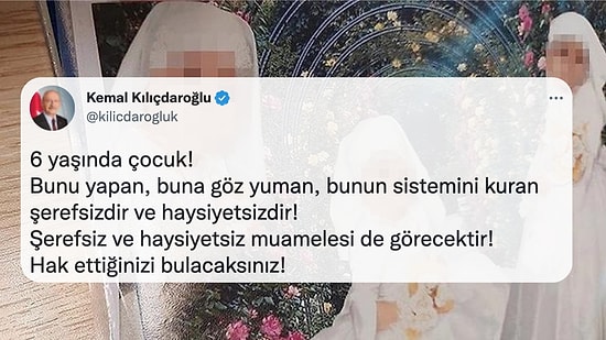 Cemaat Lideri ile Zorla Evlendirilerek İstismara Uğrayan 6 Yaşındaki Kız Çocuğuyla İlgili Siyasiler Ne Dedi?