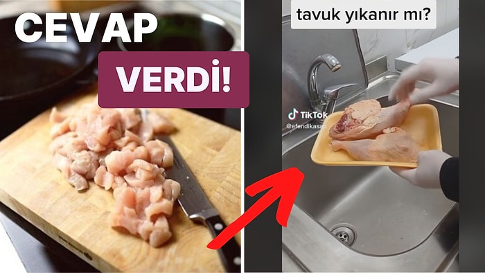 Bu İşin Aslı Ne? "Tavuk Yıkanır mı?" Sorusuna Açıklama Getiren TikToker Kasap