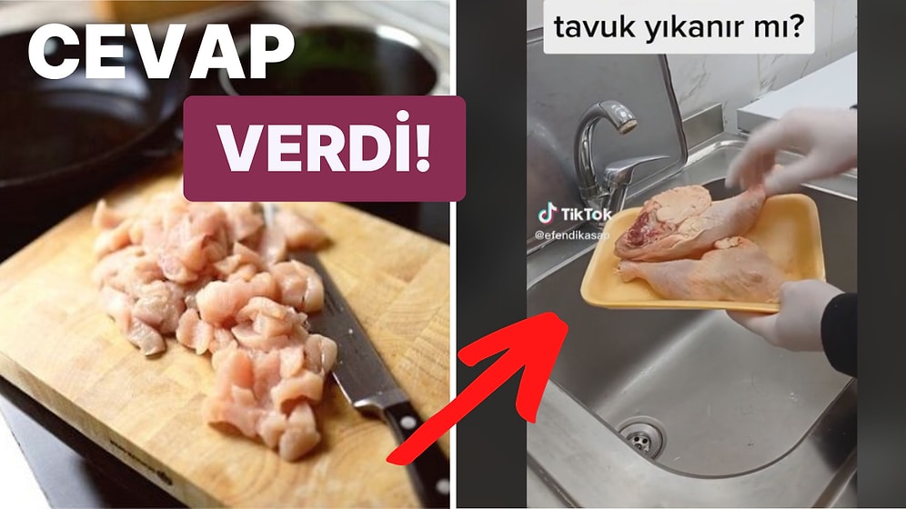 Bu İşin Aslı Ne? "Tavuk Yıkanır mı?" Sorusuna Açıklama Getiren TikToker Kasap