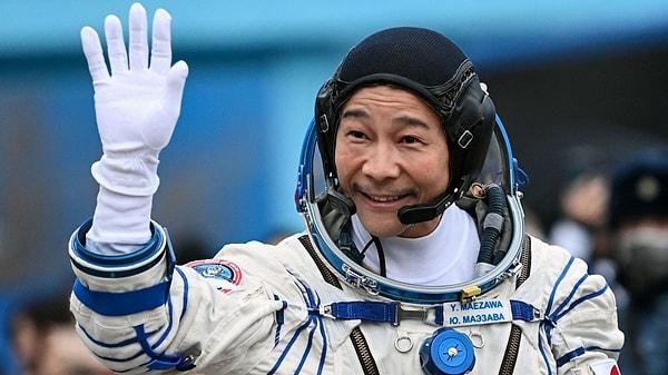 Japon milyarder ilk defa uzaya çıkmıyor.