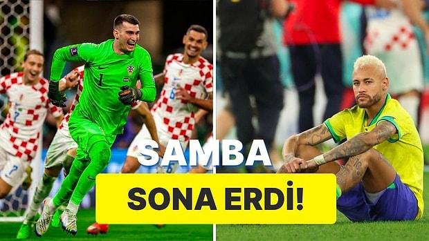 Sambacılar Evine Dönüyor! Brezilya'yı Penaltılarla Eleyen Hırvatistan Dünya Kupası'nda Yarı Finale Kaldı
