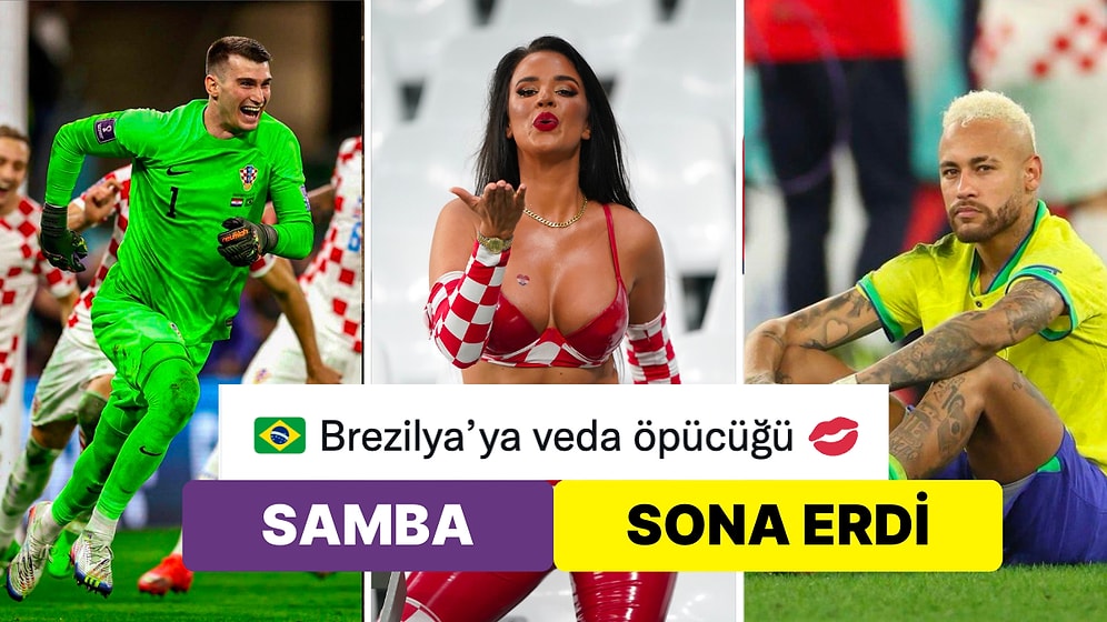 Sambacılar Evine Dönüyor! Brezilya'yı Penaltılarla Eleyen Hırvatistan Dünya Kupası'nda Yarı Finale Kaldı