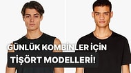 Günlük Kombinlerde Tercih Edebileceğiniz Erkek Tişört Modelleri
