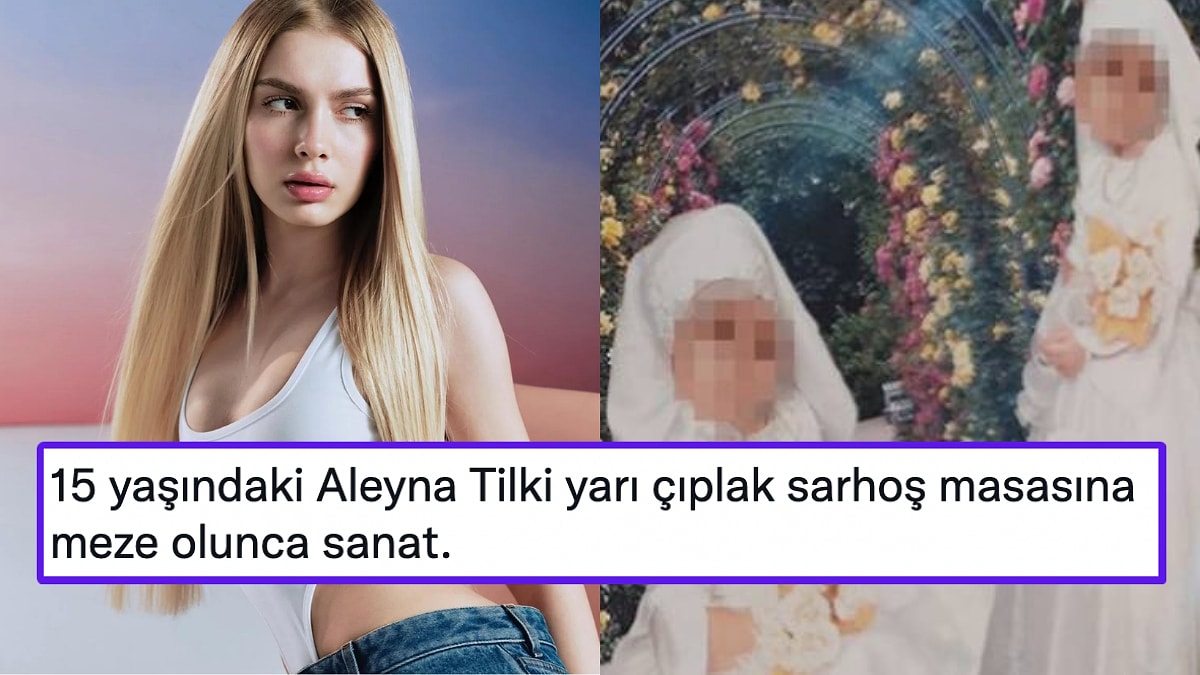 Aleyna Tilki Kendisi Üzerinden İstismarı Savunan Kullanıcıya Tokat Gibi Bir  Cevap Verdi