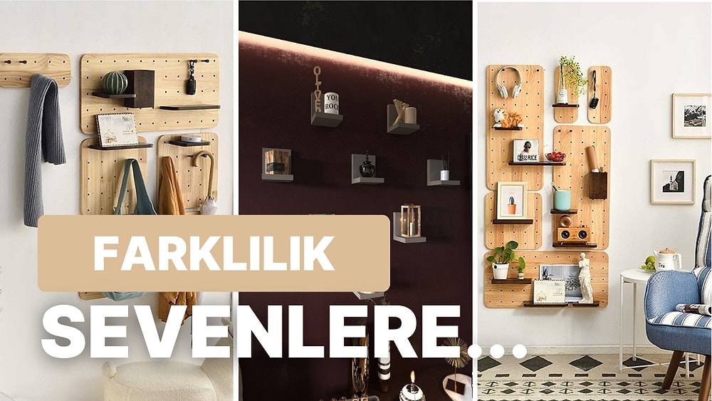 Canı Sıkıldıkça Evinde Farklılık Yapmak İsteyenlere Duvara Monte Edilecek Ürün Önerileri