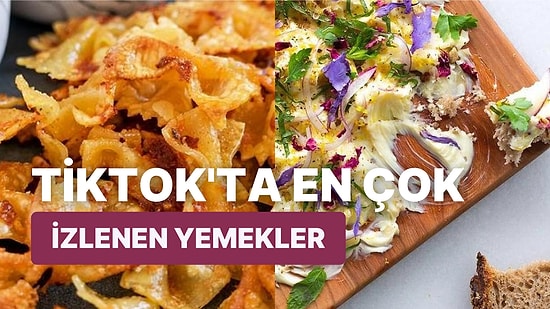 Kabarık Ekmekler, Pembe Soslar, Şarküteri Masaları! TikTok'a Göre 2022'nin En Çok Sevilen Yemek Trendleri