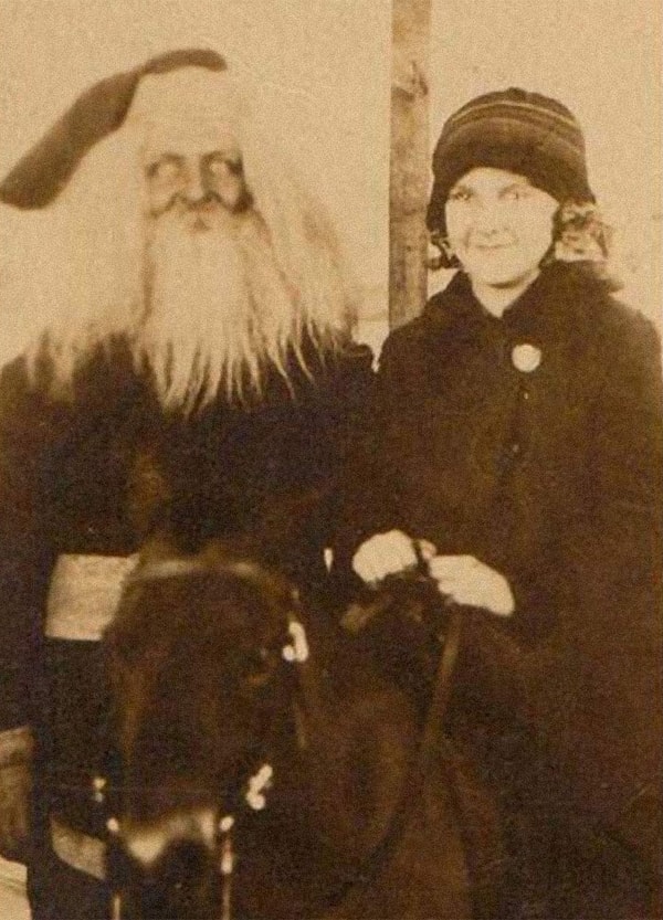 5. Санте достался хороший снег в этом году